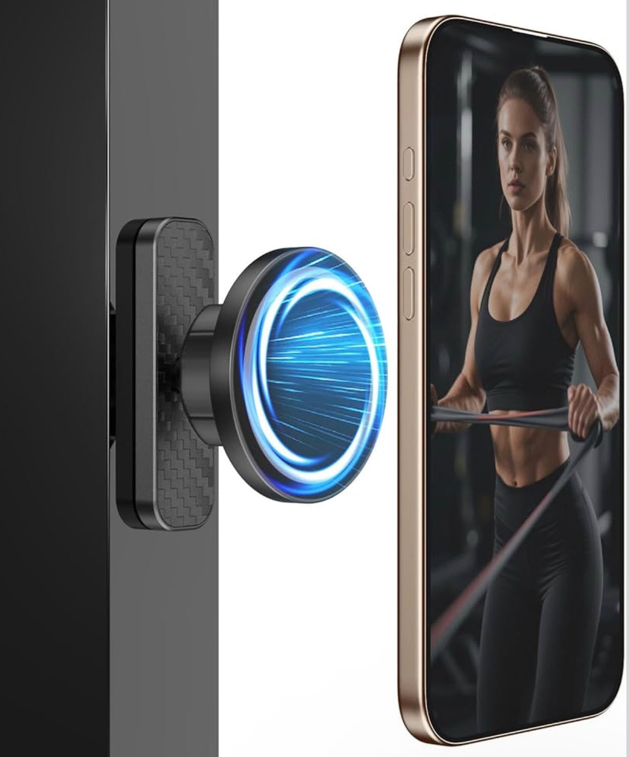 Magnetic Phone Holder for Gym