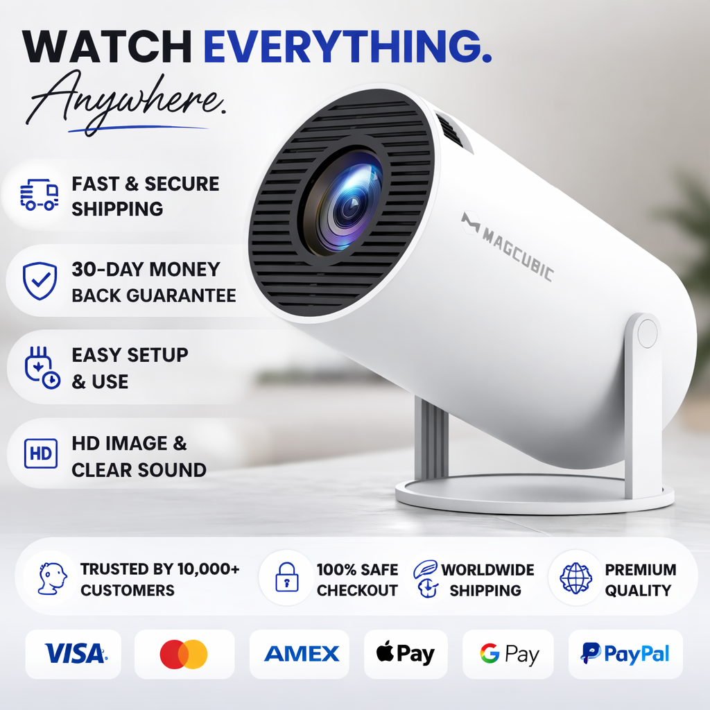 Projector Bluetooth Portable Mini